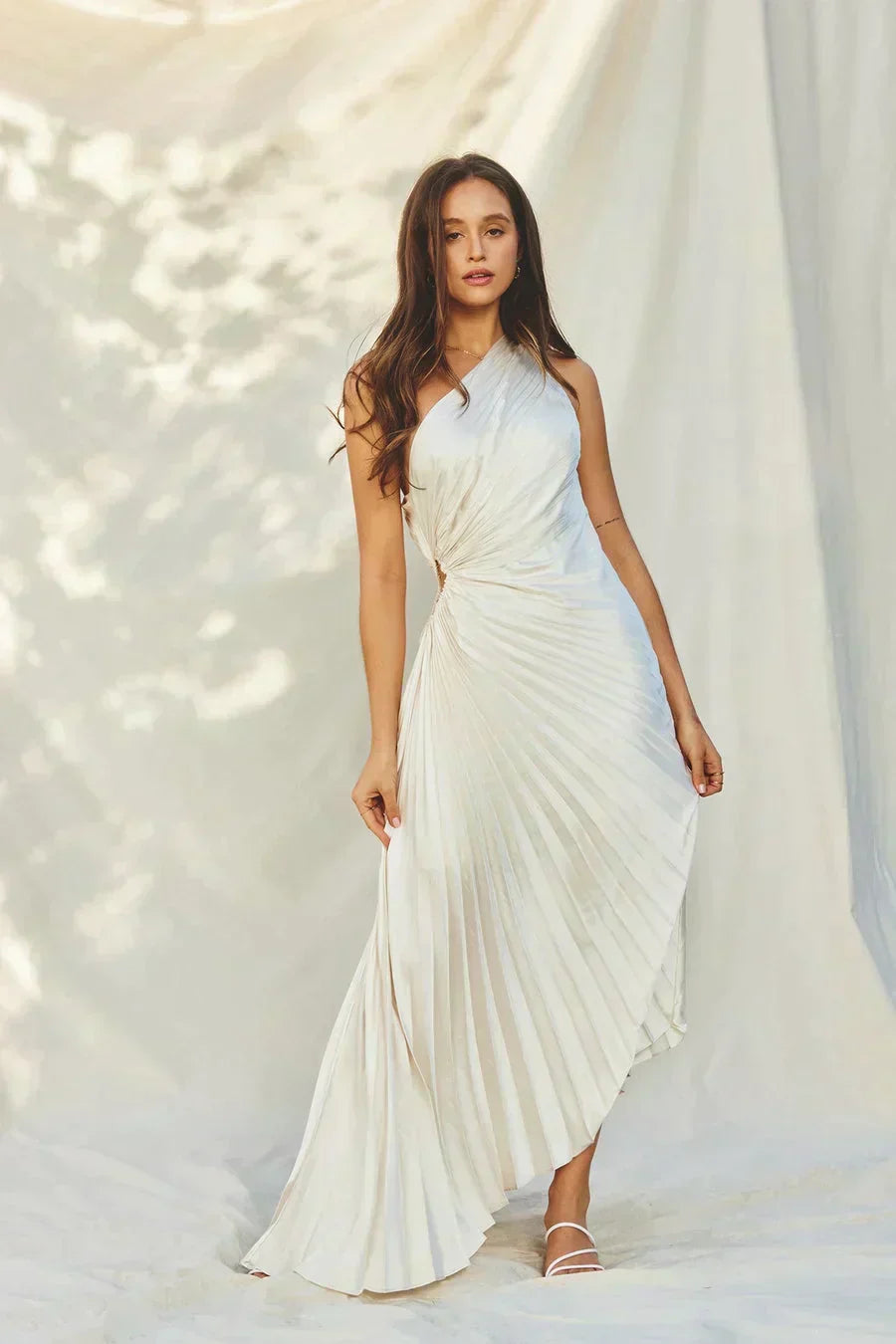 Crimson Éclat Dress