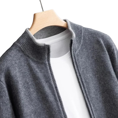 Cashmere Zip Vest