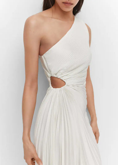Crimson Éclat Dress