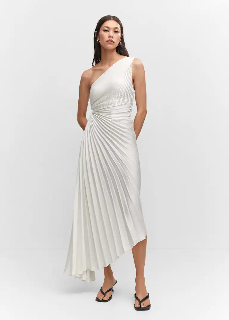 Crimson Éclat Dress