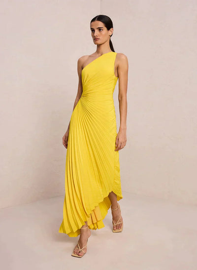Crimson Éclat Dress