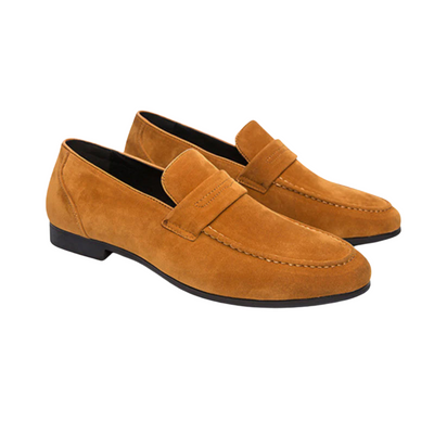 Suede Penny Loafers