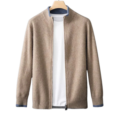 Cashmere Zip Vest