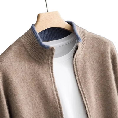 Cashmere Zip Vest