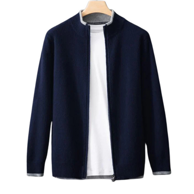 Cashmere Zip Vest
