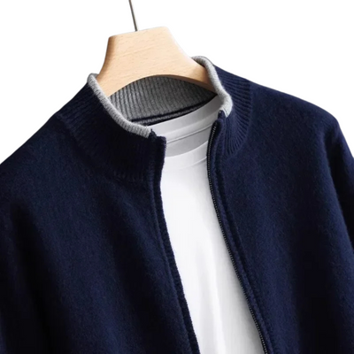 Cashmere Zip Vest