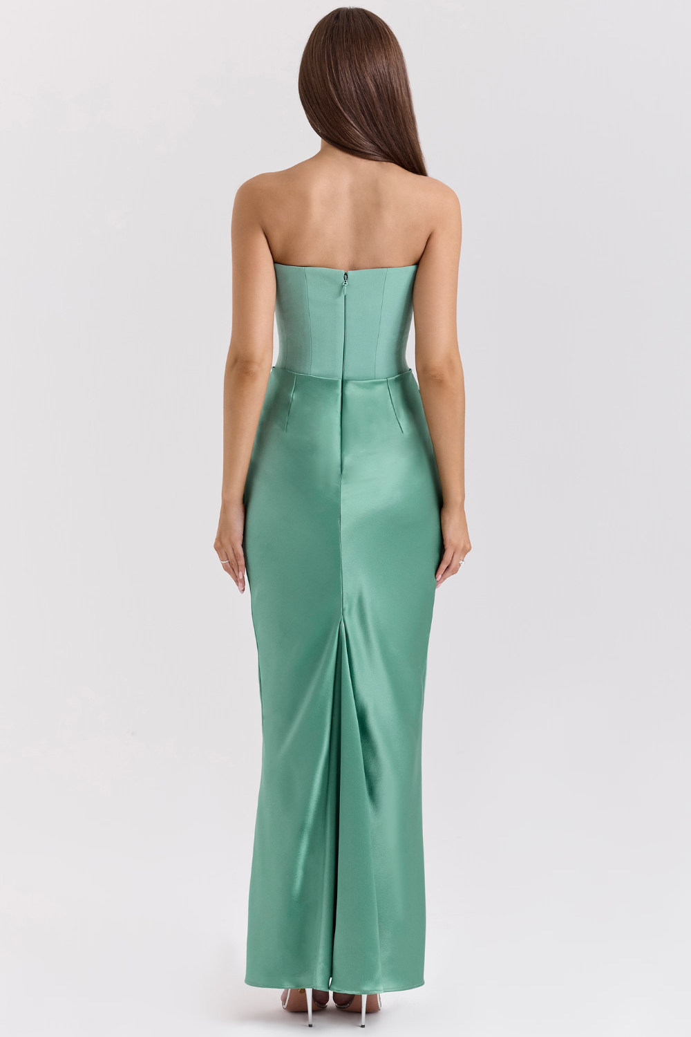 Émeraude Satinée Dress