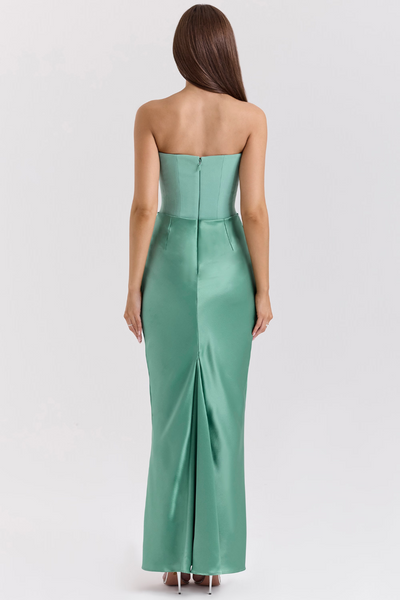 Émeraude Satinée Dress