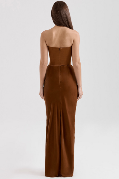 Émeraude Satinée Dress