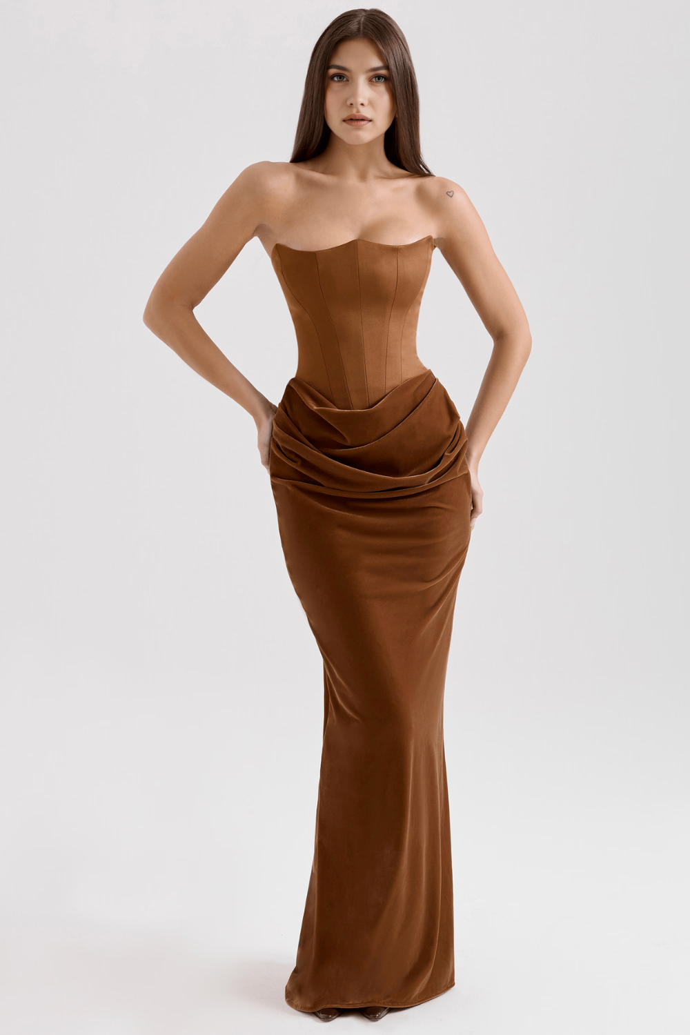 Émeraude Satinée Dress