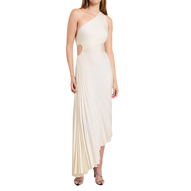 Crimson Éclat Dress