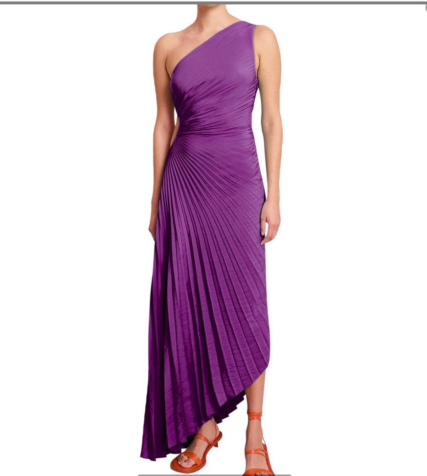 Crimson Éclat Dress