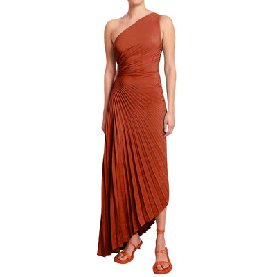 Crimson Éclat Dress