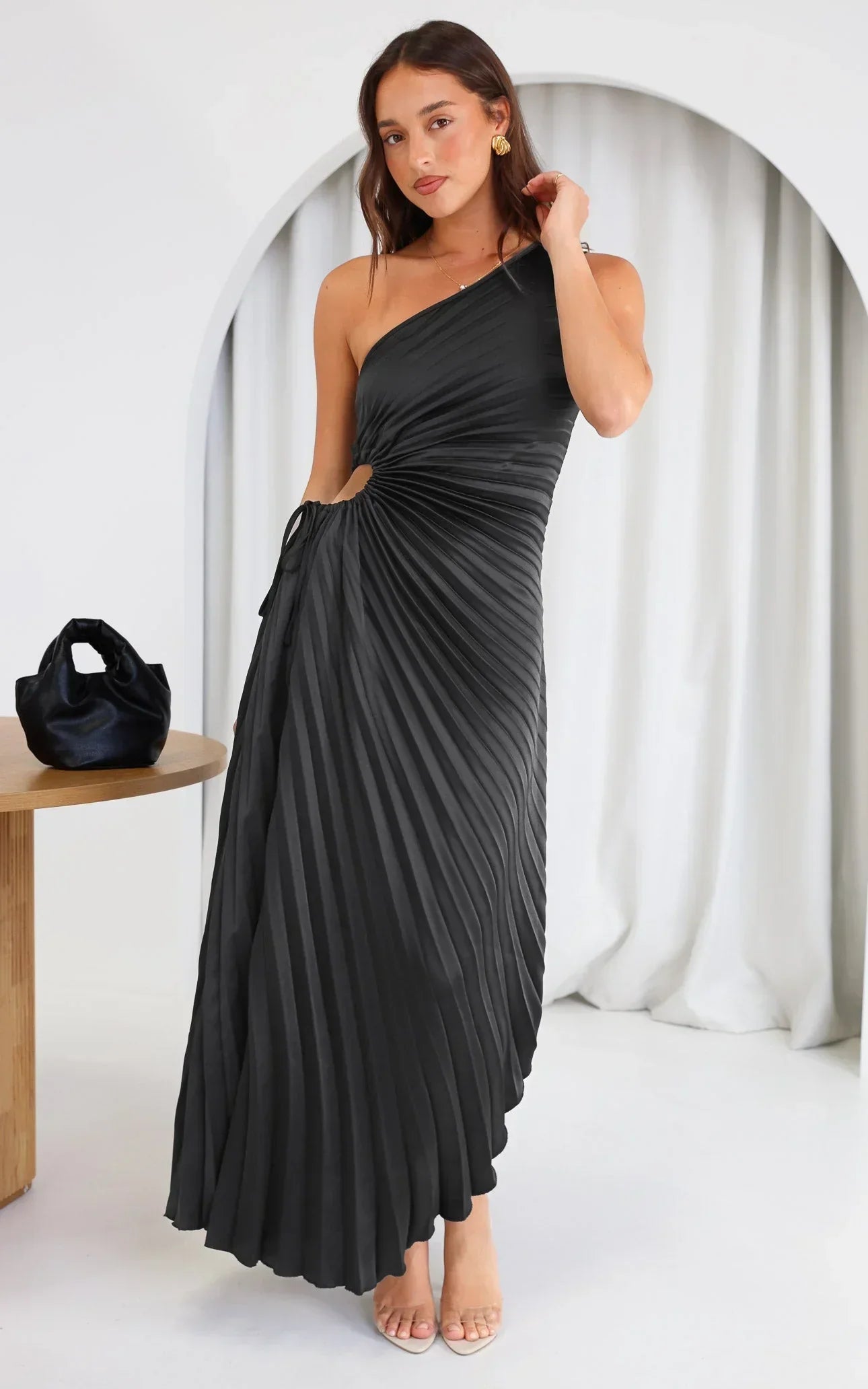 Crimson Éclat Dress