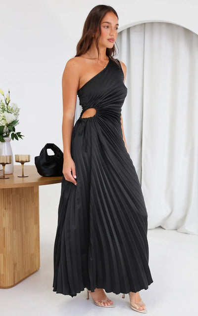 Crimson Éclat Dress
