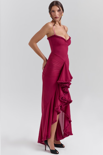 Volant Élégance Dress