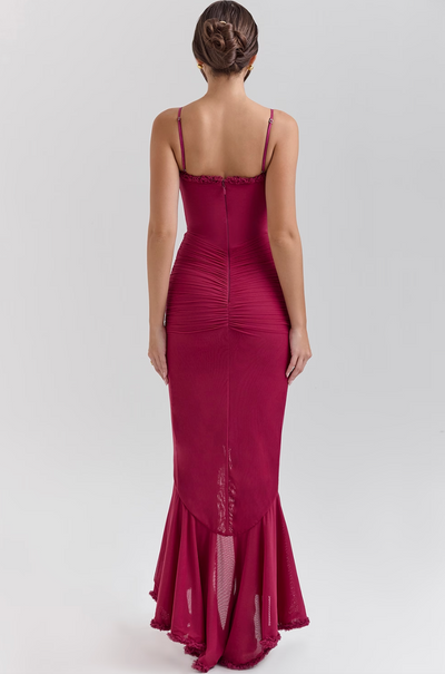 Volant Élégance Dress