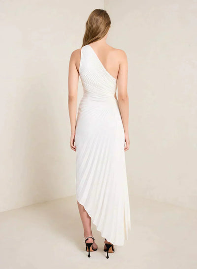 Crimson Éclat Dress