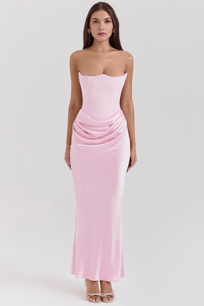 Émeraude Satinée Dress