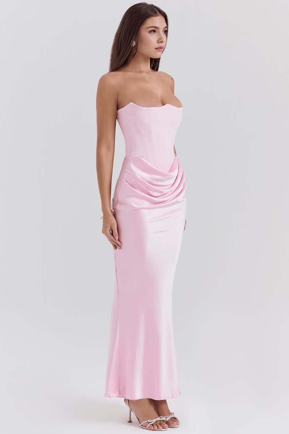 Silhouette Satin Dress