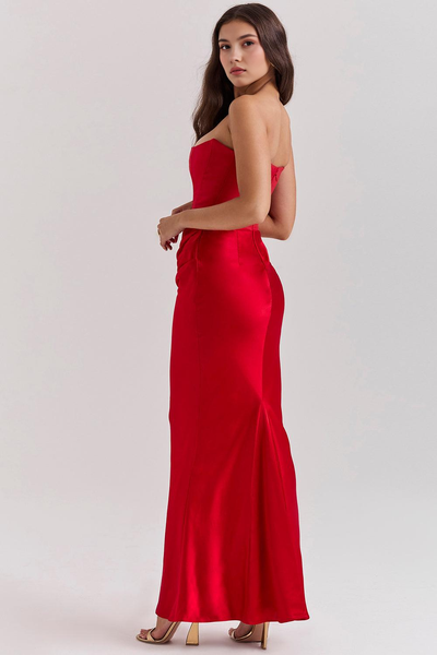 Silhouette Satin Dress