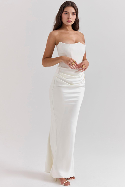 Émeraude Satinée Dress