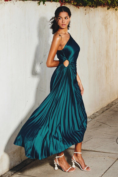 Crimson Éclat Dress