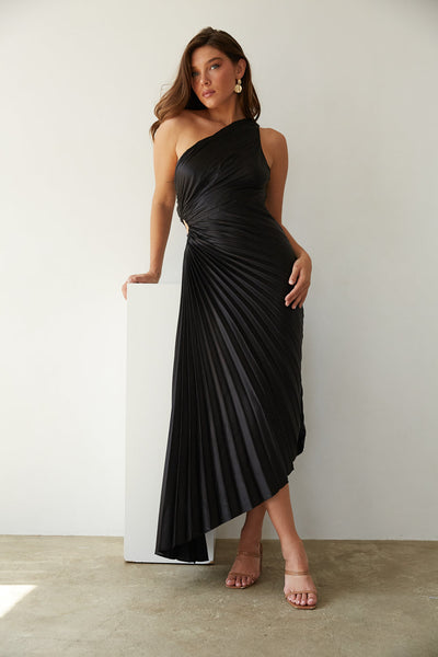 Crimson Éclat Dress